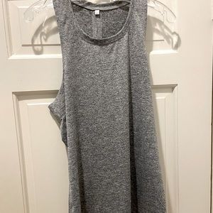 Grey workout tank